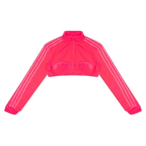 Adidas Originals x Jeremy Scott Women's Track Top - Solar Pink